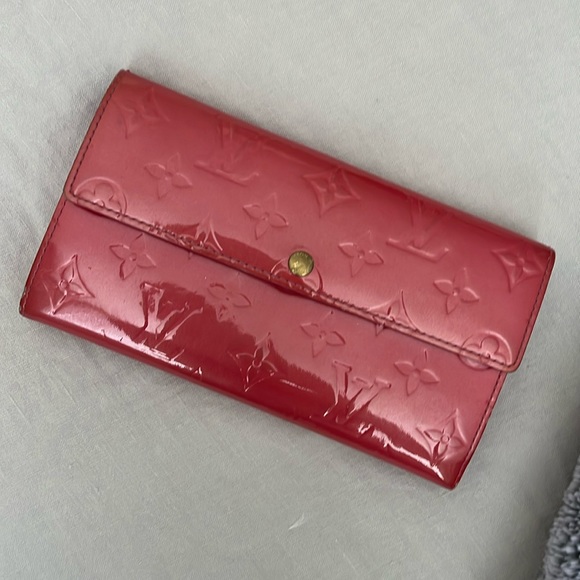 Louis Vuitton pink vernis long wallet - Picture 2 of 10